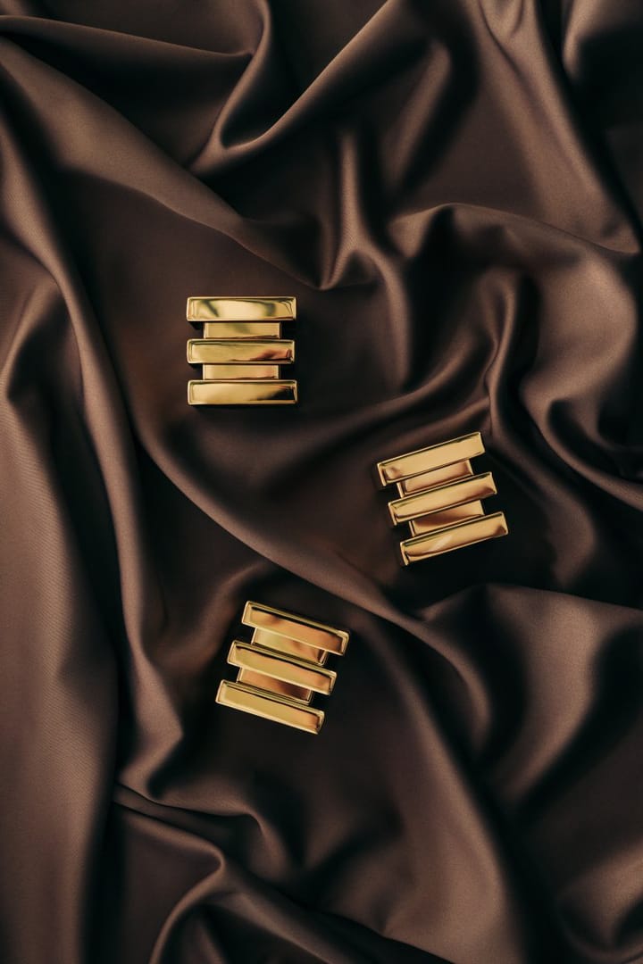 Cara ljusstake, Solid mässing Hilke Collection