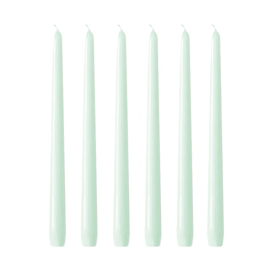 Herrgårdsljus 30 cm 6-pack, Eucalyptus Hilke Collection