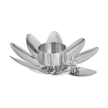 Hilke X Mumin Lilla My ljusstake - Förnicklad mässing - Hilke Collection