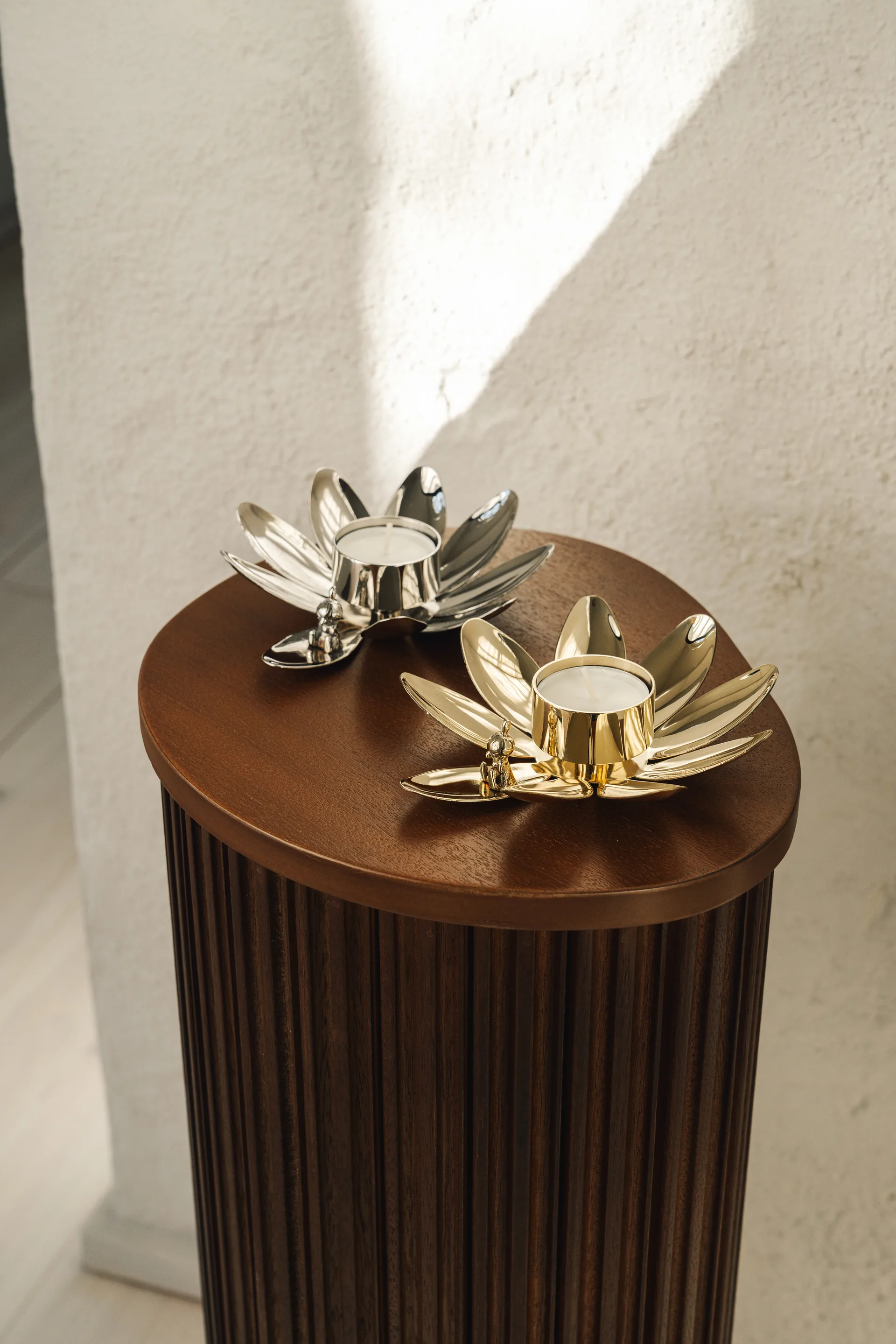 Hilke X Mumin Lilla My ljusstake, Mässing Hilke Collection