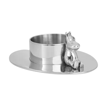 Hilke X Mumin No.3 ljusstake - Förnicklad mässing - Hilke Collection