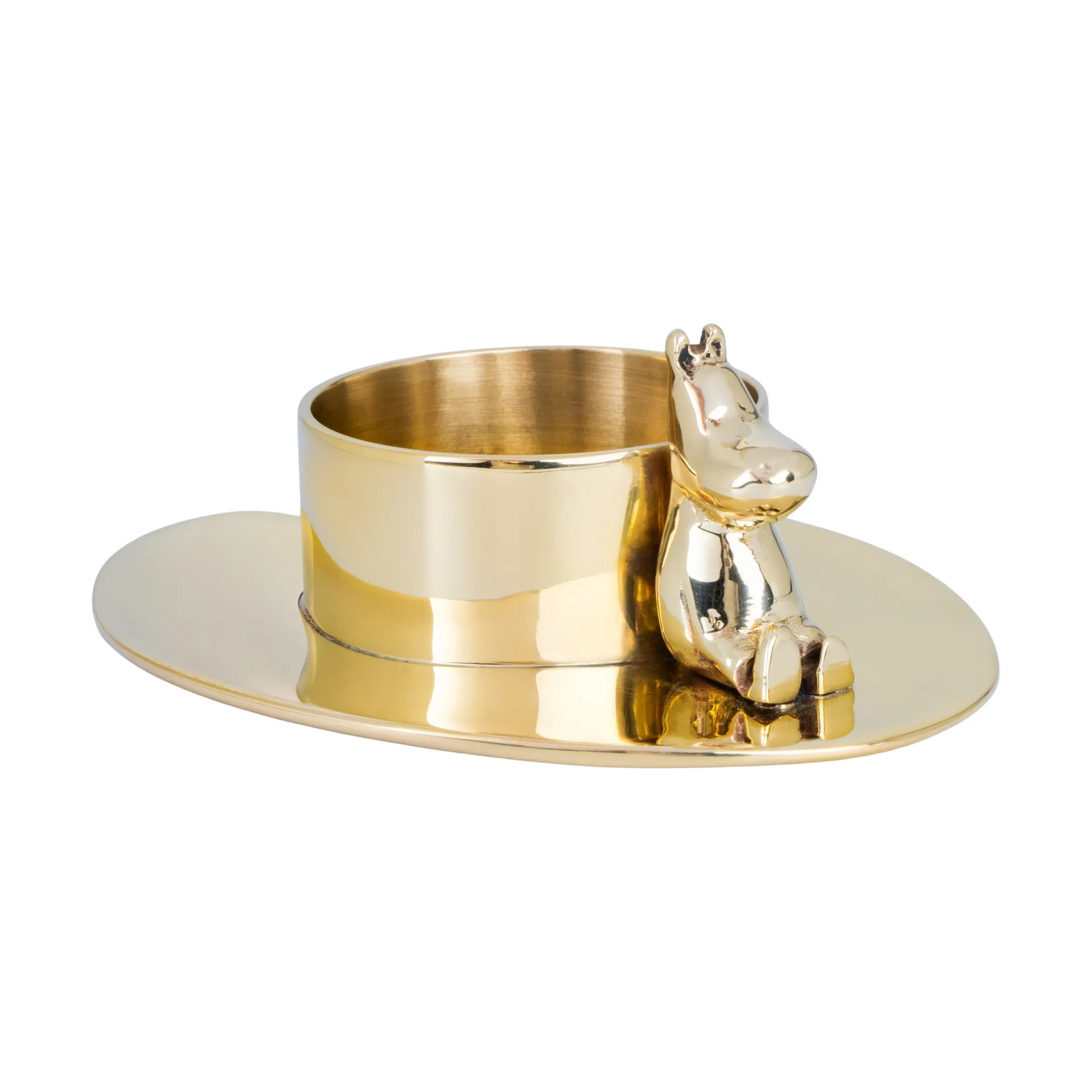 Hilke X Mumin No.3 ljusstake, Mässing Hilke Collection