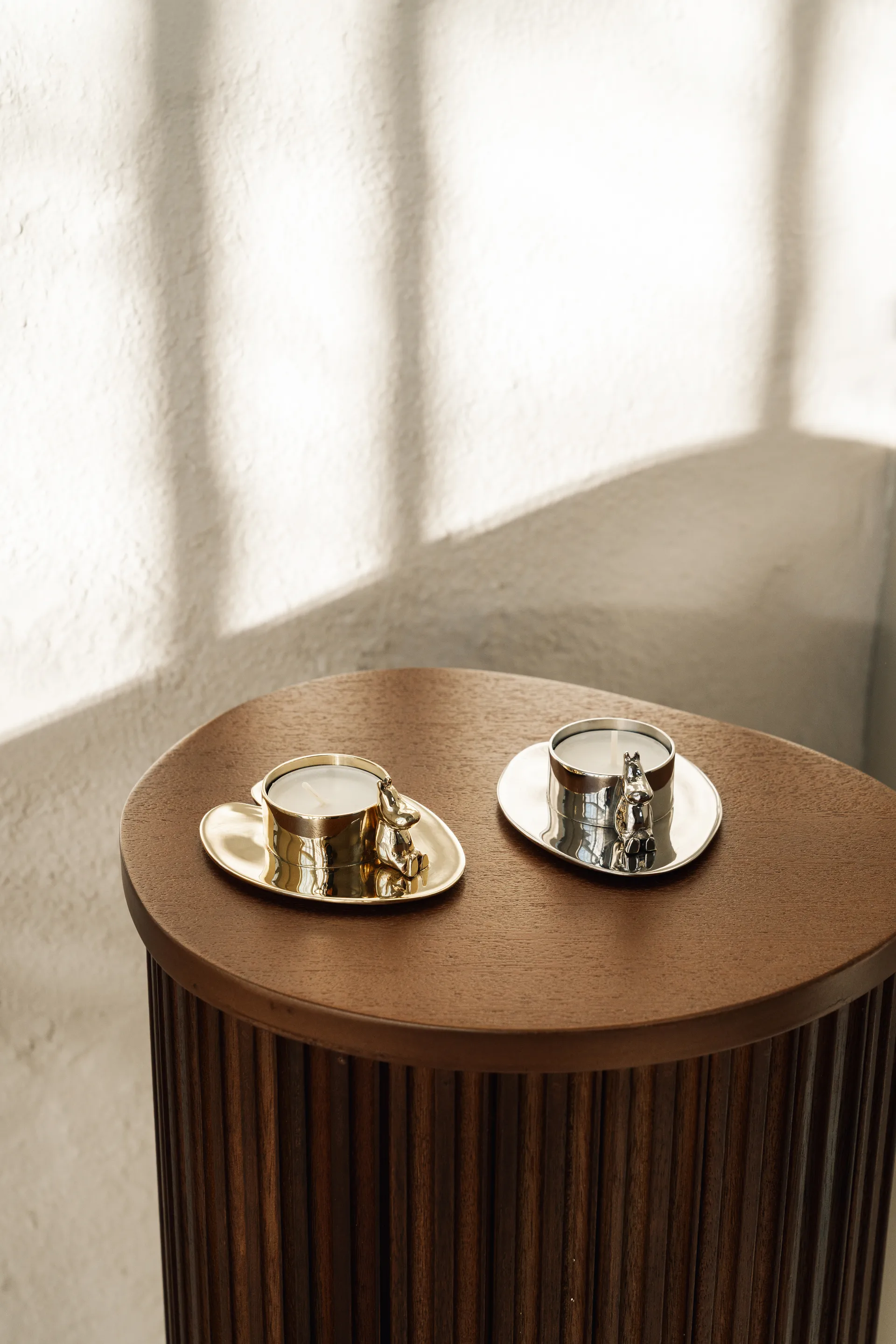 Hilke X Mumin No.3 ljusstake, Mässing Hilke Collection