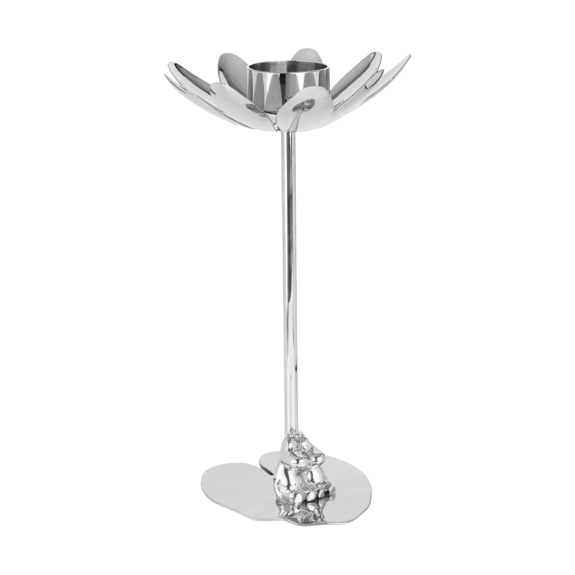 Hilke X Mumin & Snorkfröken Ljusstake, Förnicklad mässing Hilke Collection