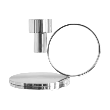 Insieme ljusstake - Förnicklad mässing - Hilke Collection