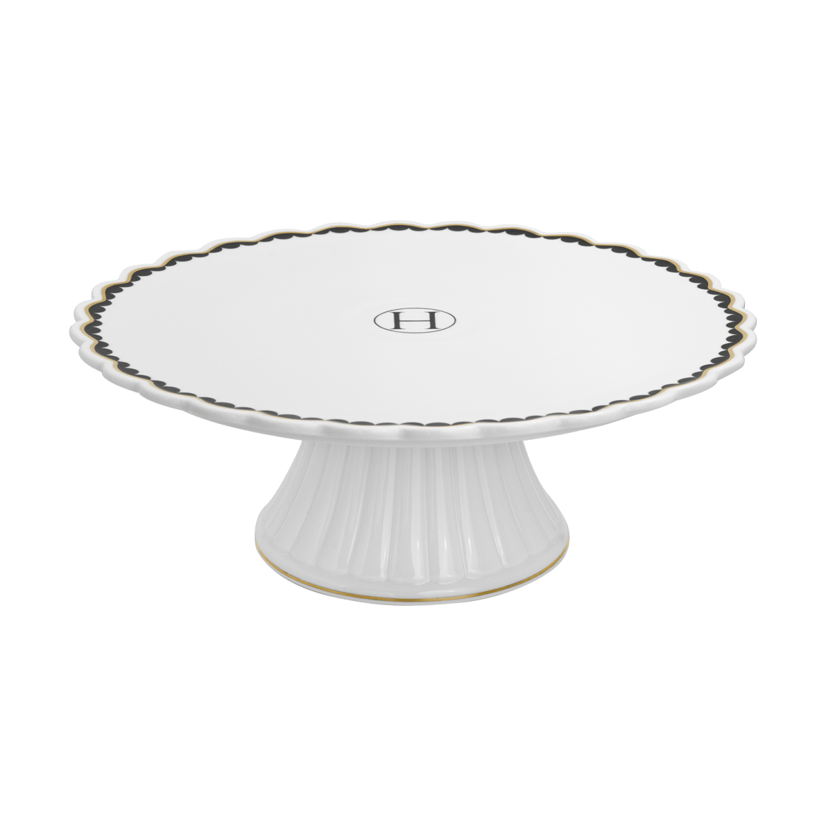 Hilke Collection Lignano Sabbiadoro tårtfat o26 cm Svart glans