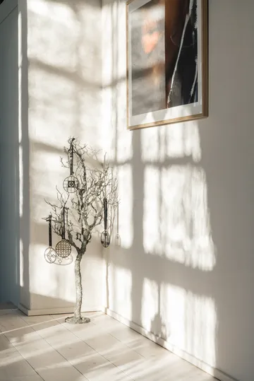 Piano trädsmycke - Förnicklad mässing - Hilke Collection