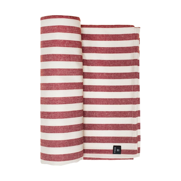 Bretagne bordsduk - Deep red, 145x250 cm - Himla
