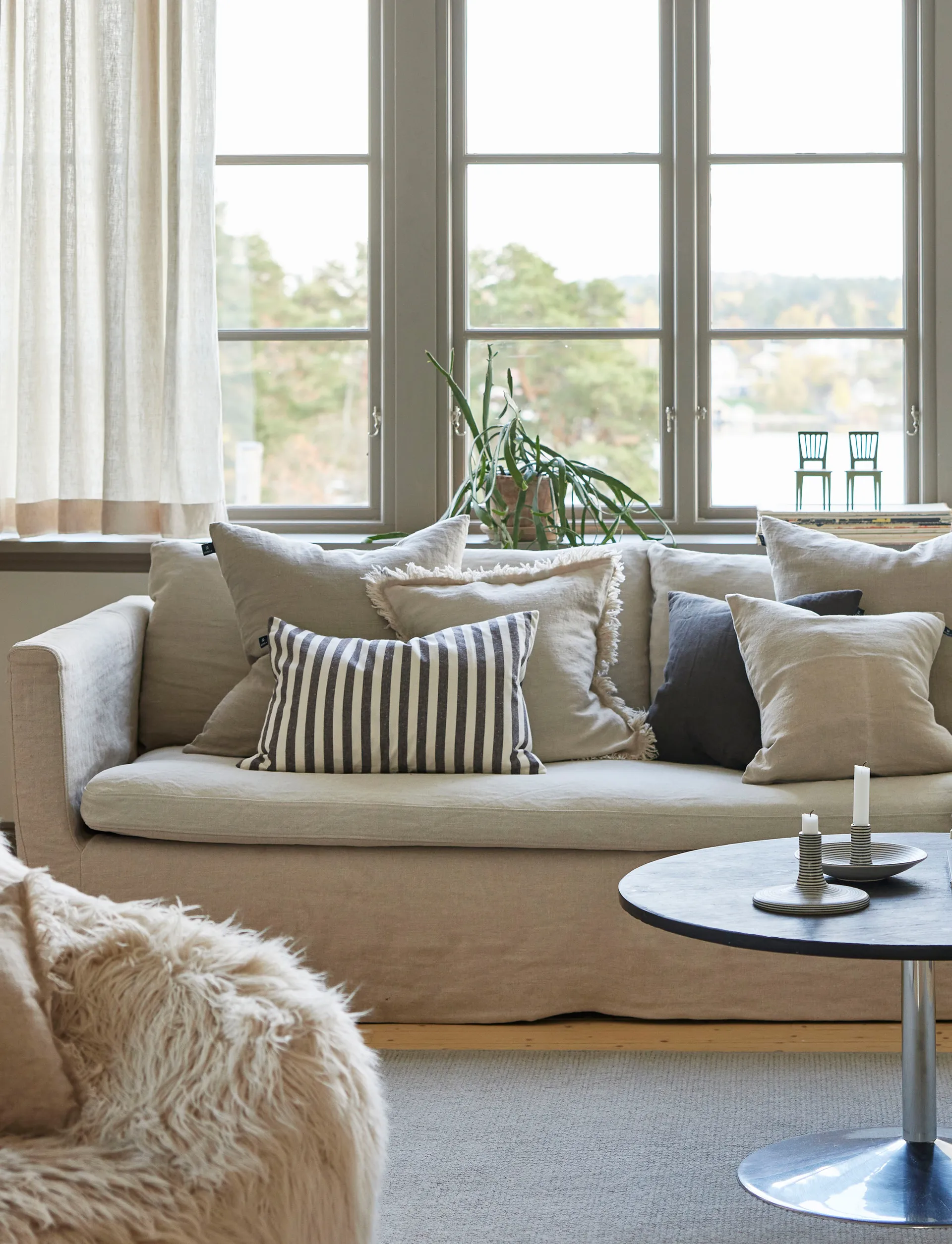 Bretagne kuddfodral, Chocolate, 40x60 cm Himla