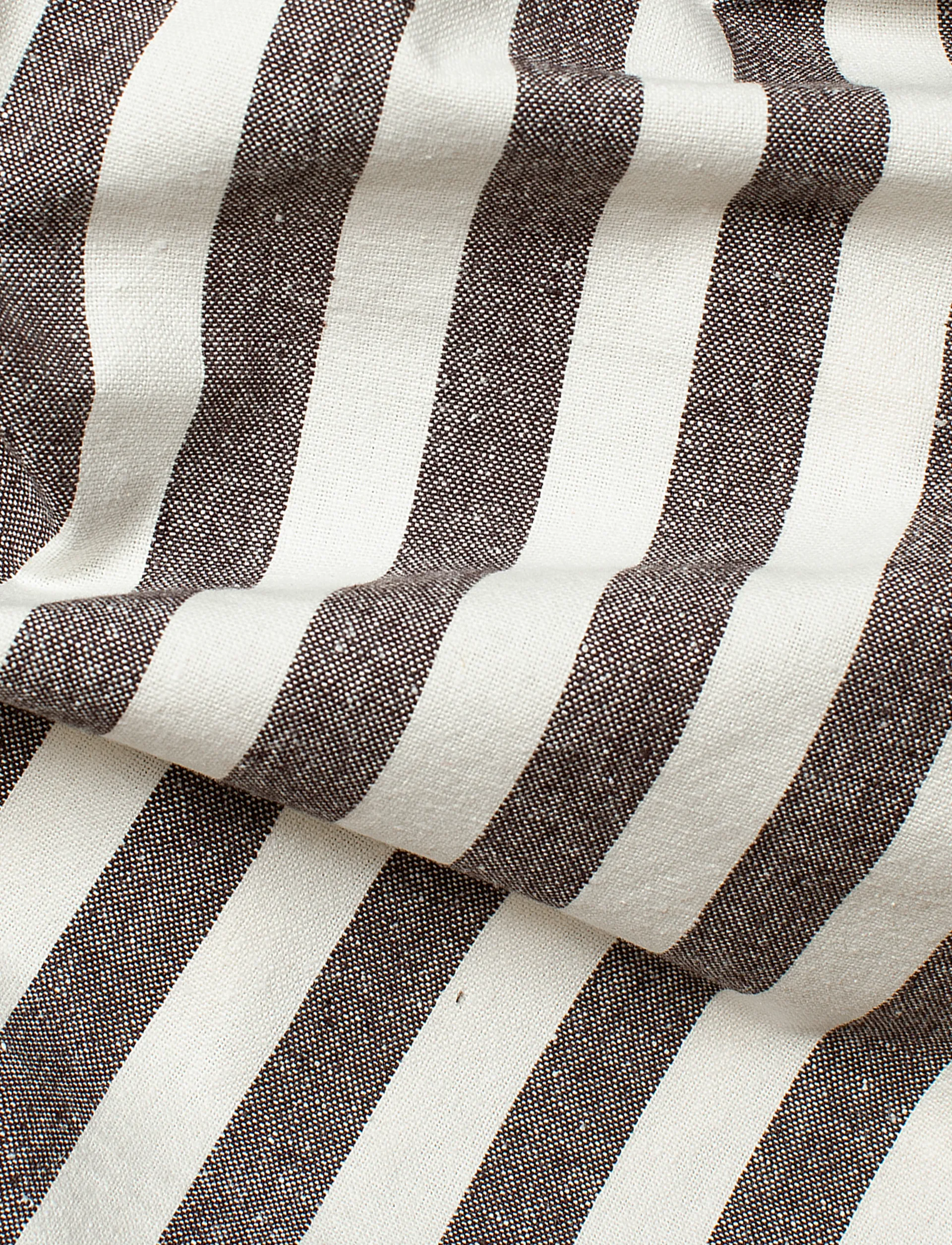 Bretagne tygservett 50x50 cm 4-pack, Chocolate Himla