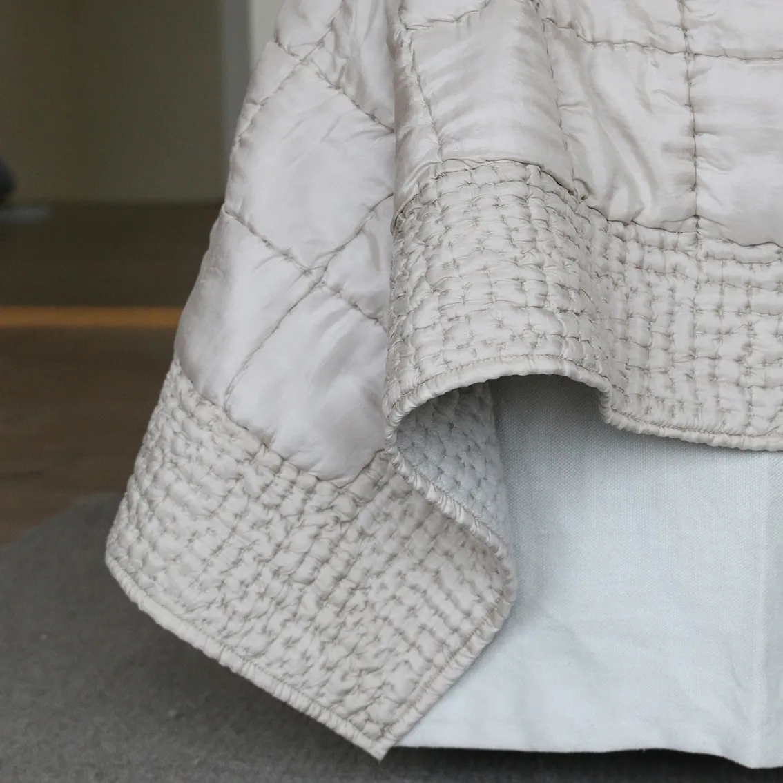 Delia överkast pearl, 240x240 cm Himla