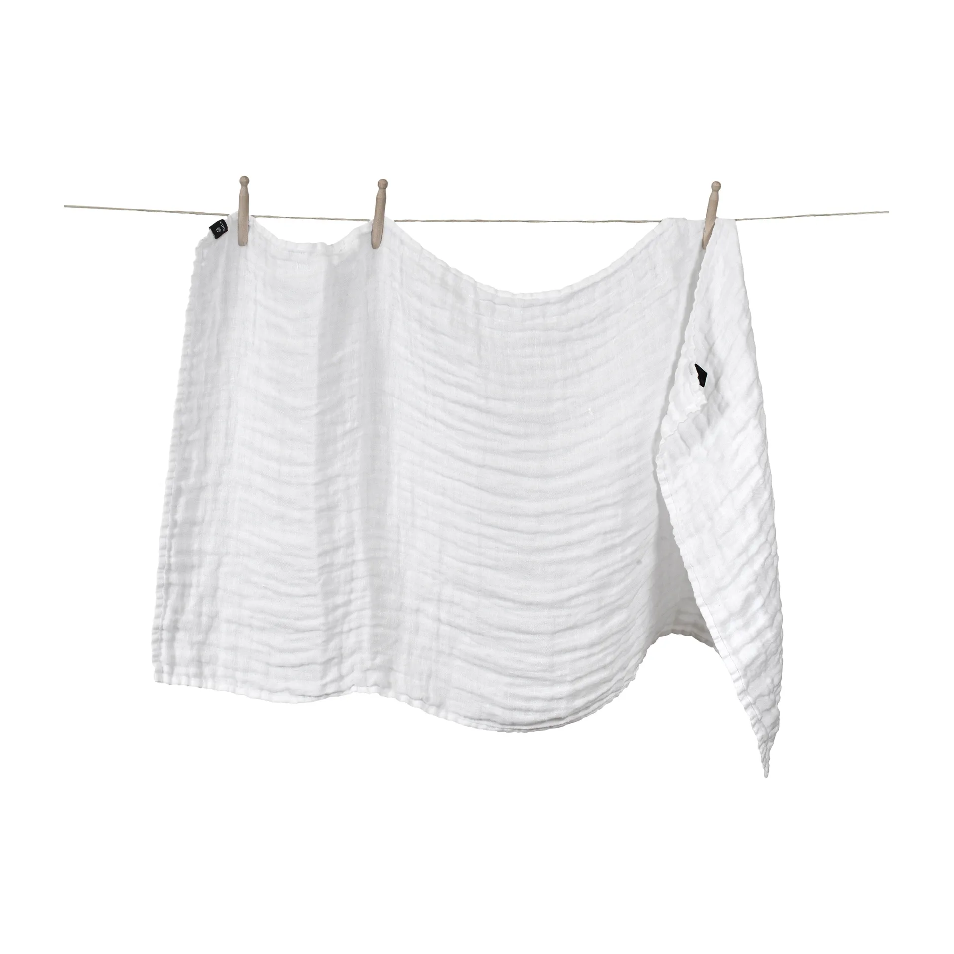 Hannelin babyfilt 60x110 cm, White-white Himla