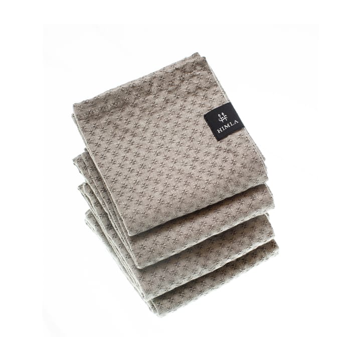 Julia servett 45x45 cm 4-pack, pewter (grå) Himla