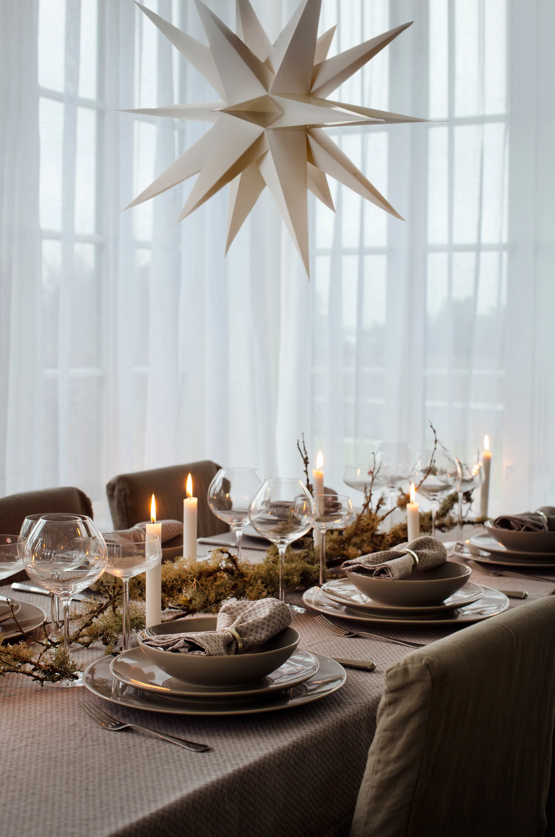 Julia servett 45x45 cm 4-pack, pewter (grå) Himla