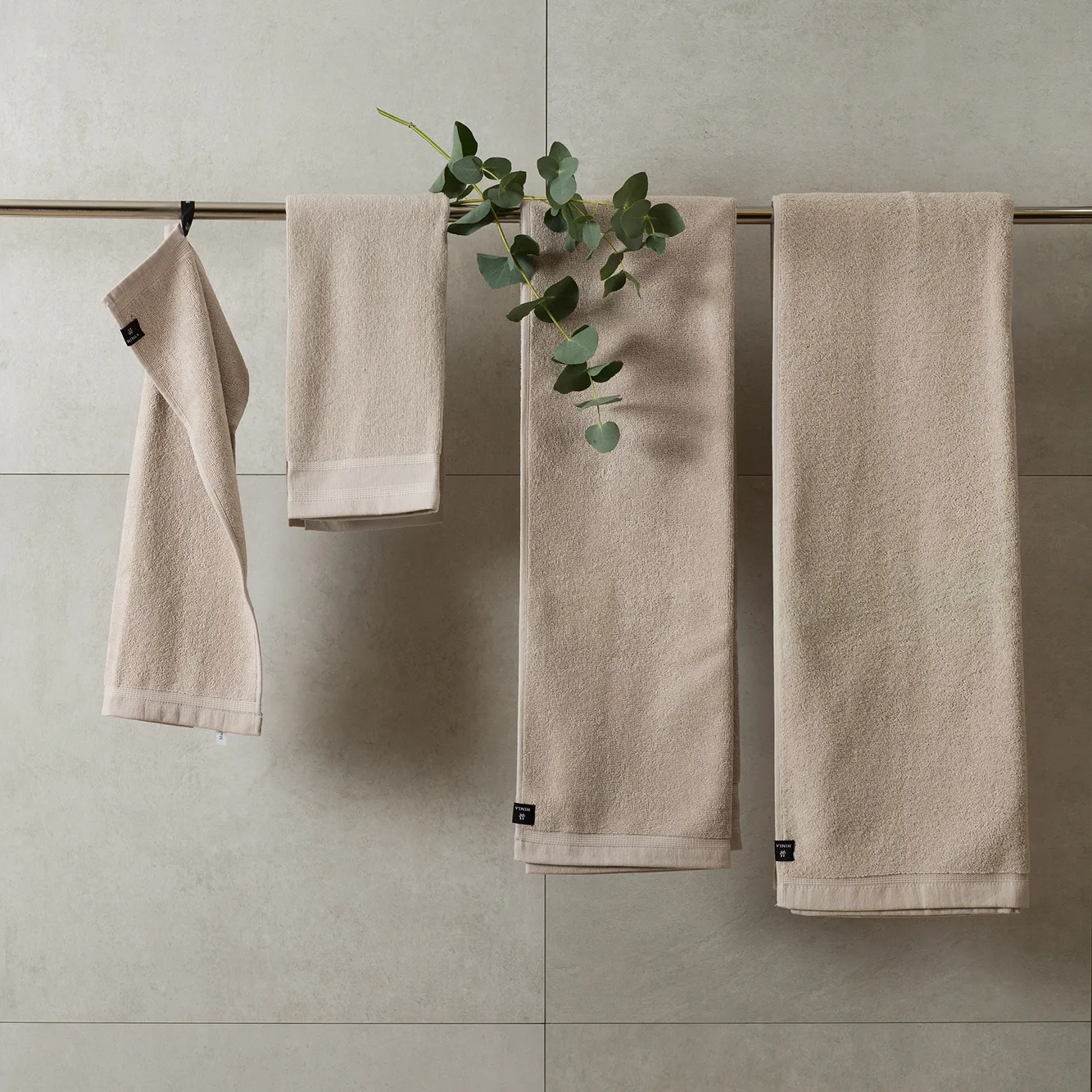 Lina handduk mother of pearl, 30x50 cm Himla