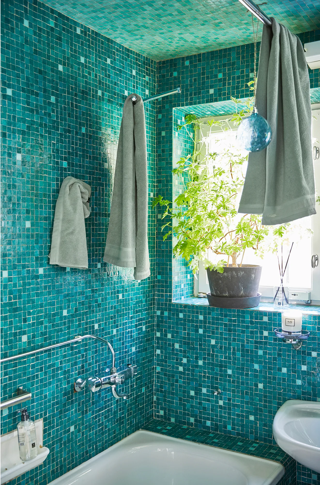 Lina handduk sage, 30x50 cm Himla