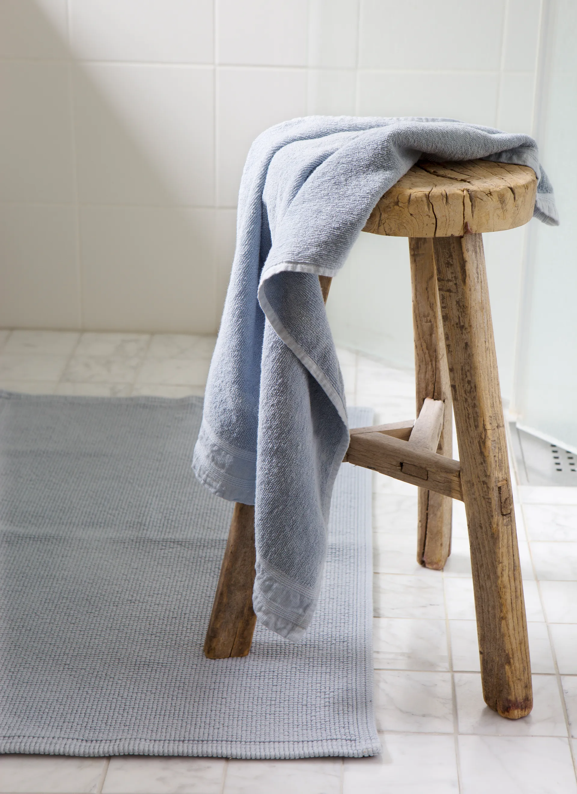 Love badrumsmatta 70x110 cm, Cool (blå) Himla