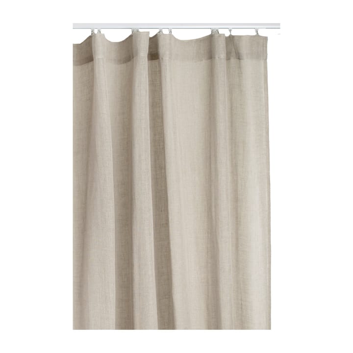 Sirocco gardin med veckband 135x250 cm - Natur - Himla