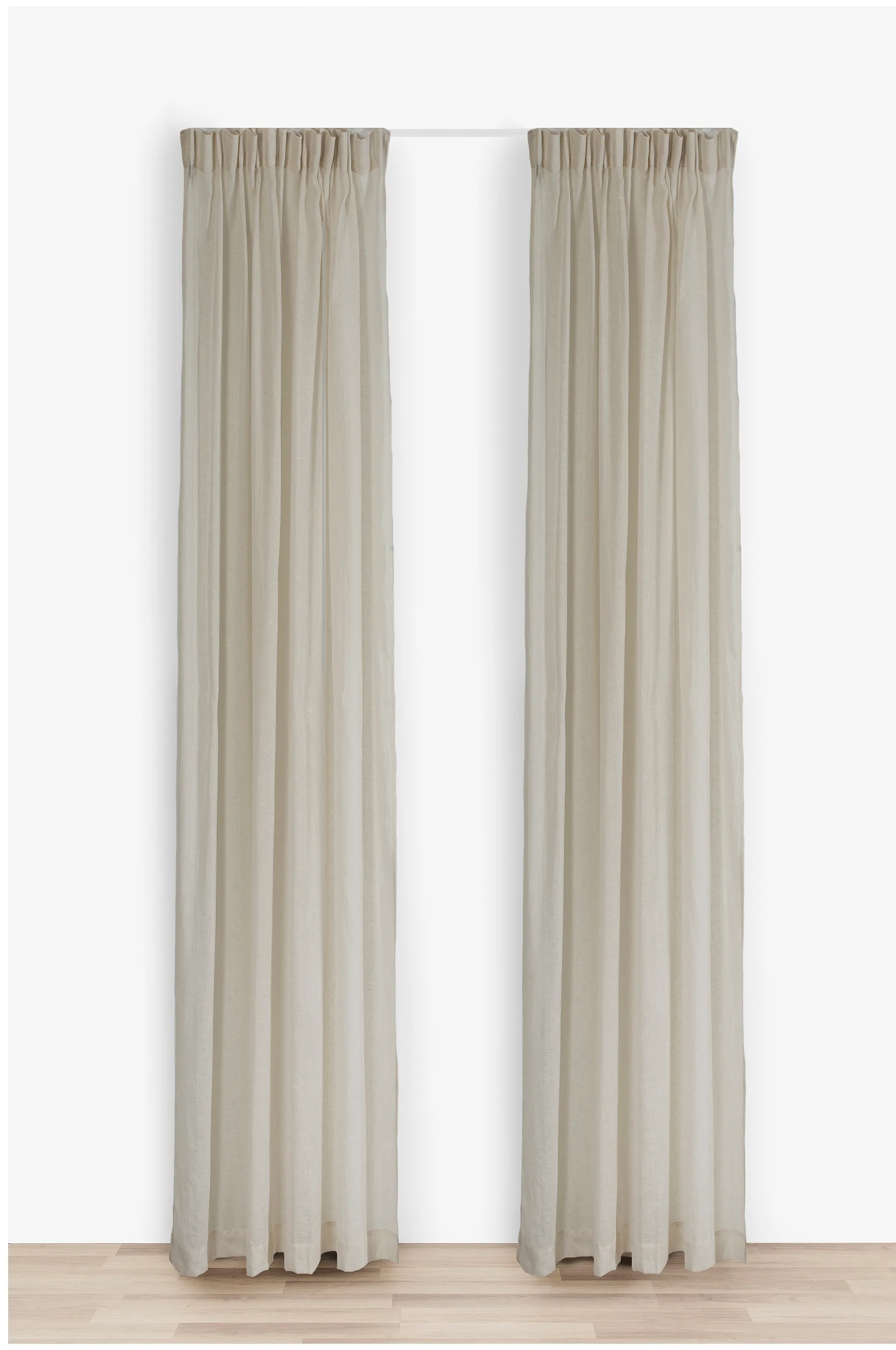 Skylight gardin med veckband 140x290 cm, Fog Himla