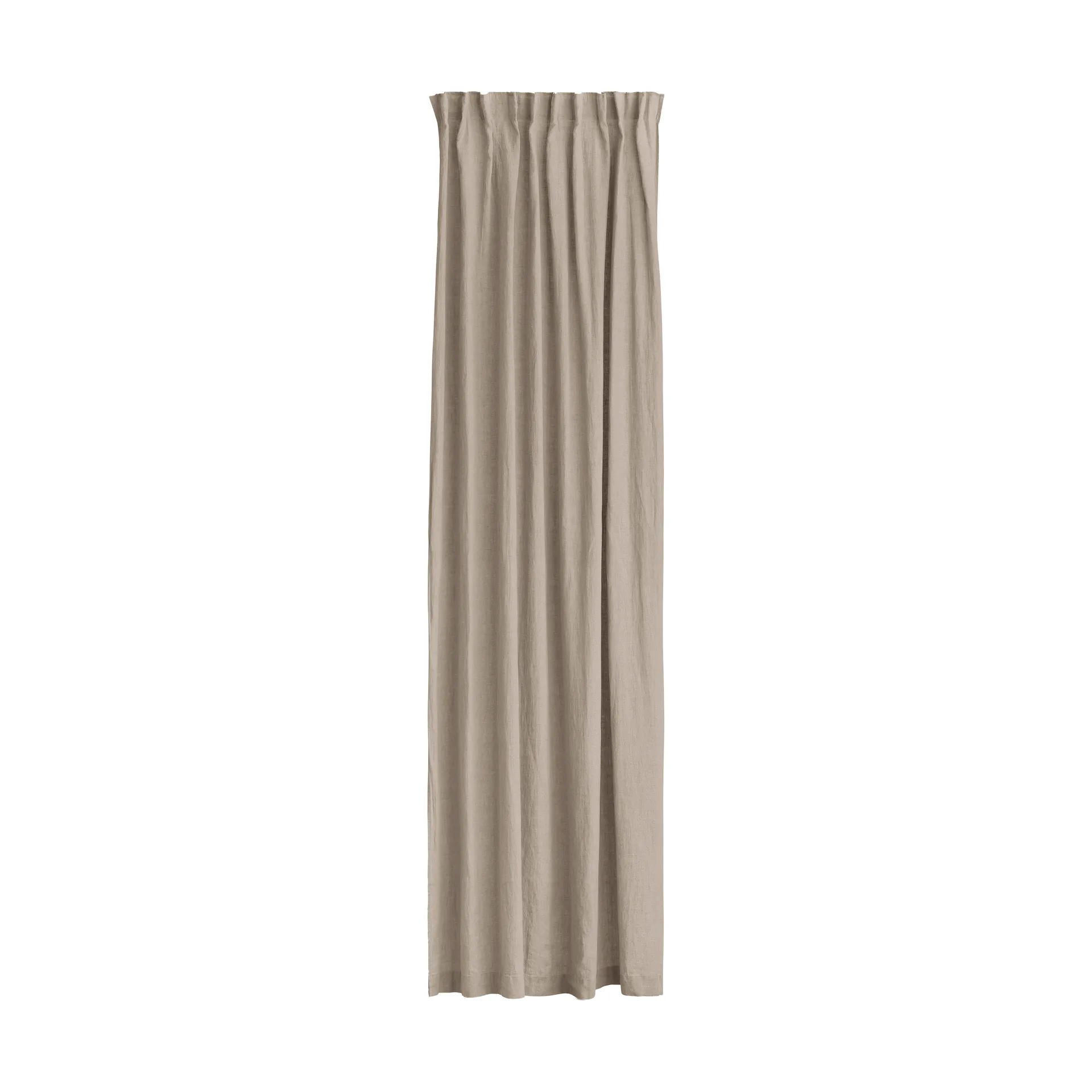 Sunrise gardin med veckband 280x290 cm, Vintage (grå) Himla