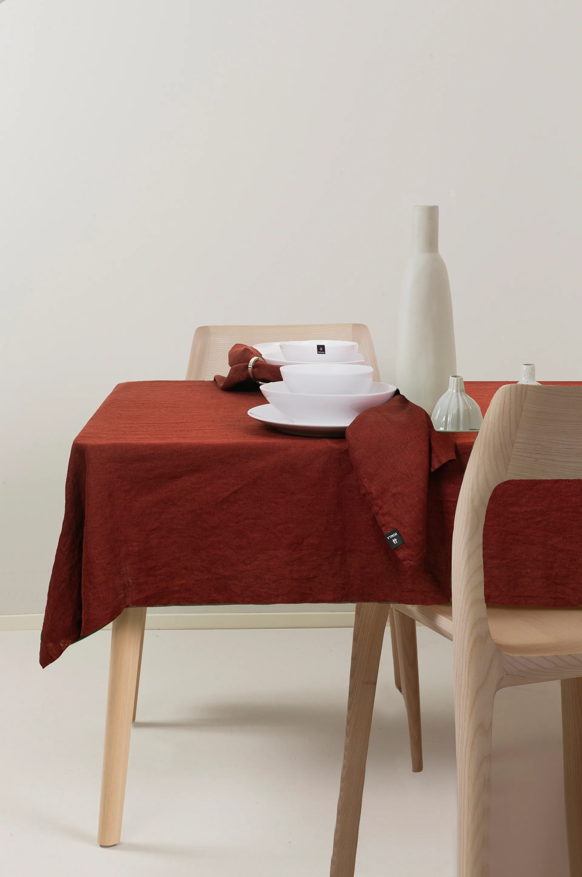 Sunshine duk 140x250 cm, Lingonberry (röd) Himla