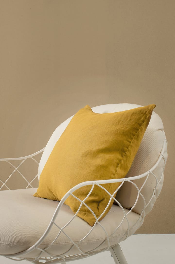 Sunshine kuddfodral 50x50 cm, Honey (gul) Himla