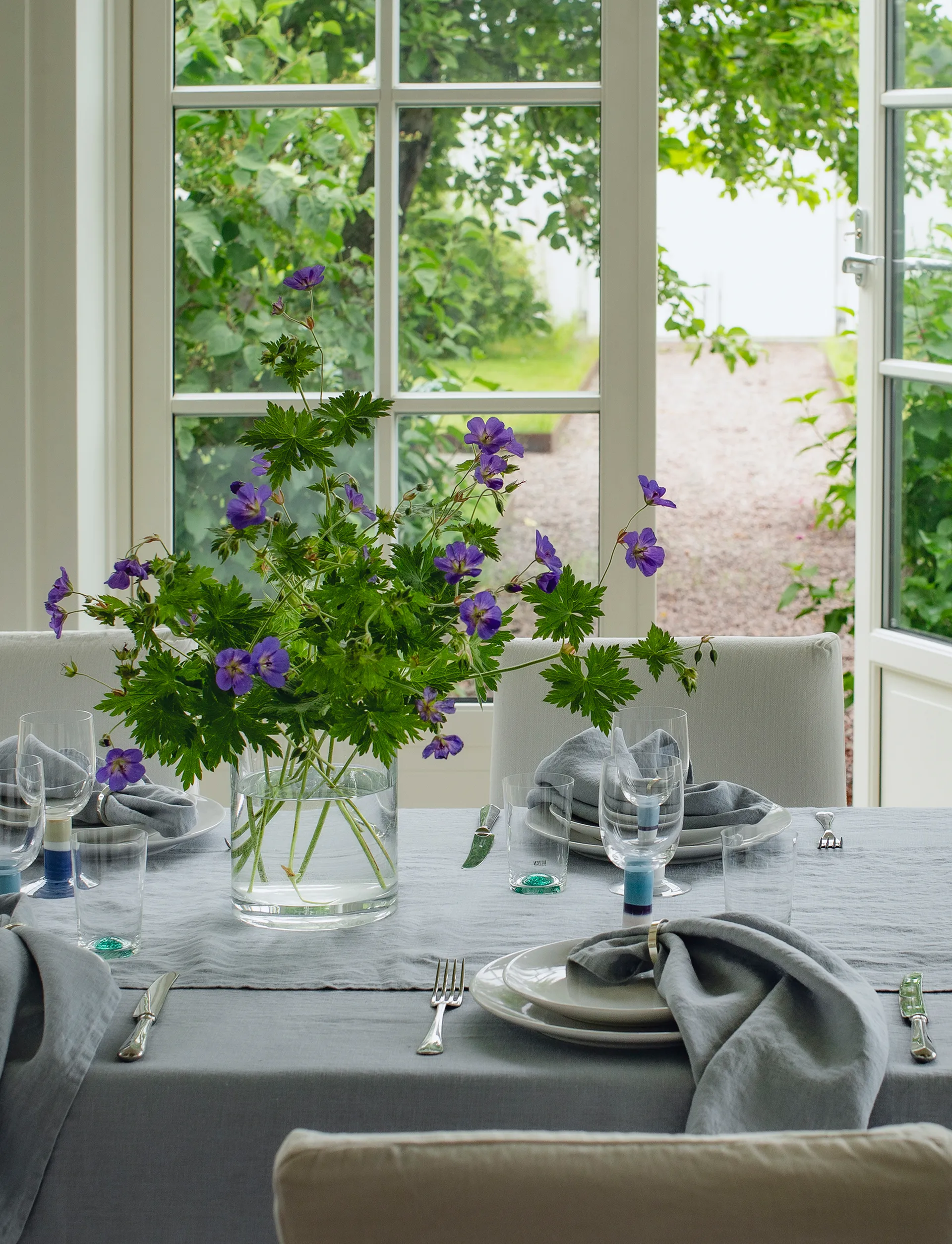 Sunshine servett 4-pack, Heavenly, 45x45 cm Himla