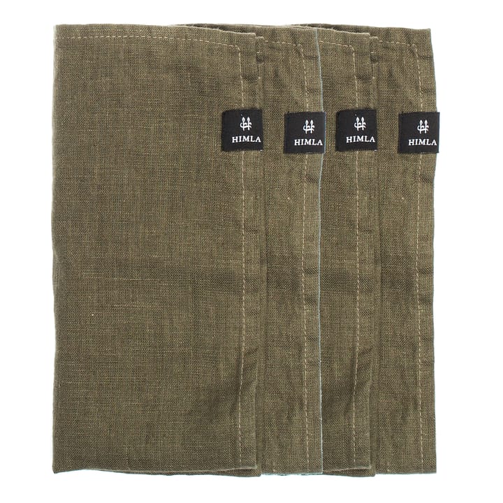 Sunshine servett 4-pack - Khaki - Himla