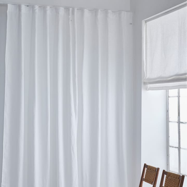 Twilight gardin med veckband 280x290 cm, White Himla