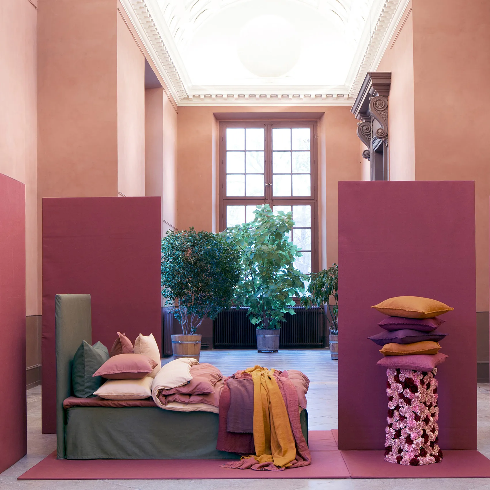 Weeknight sängkappa 180x220x42 cm, Charcoal Himla