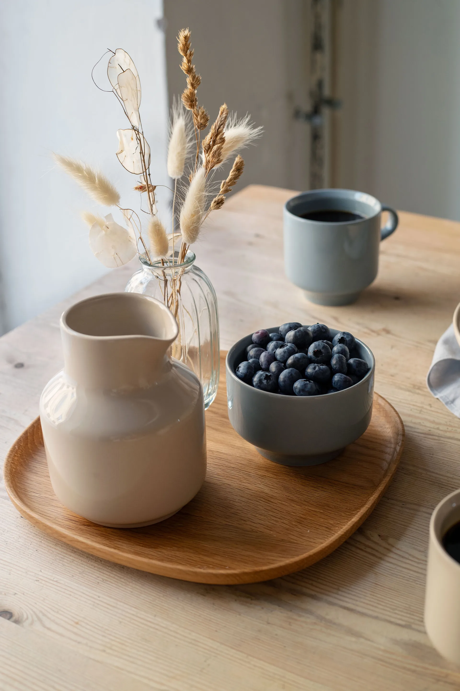 Höganäs Keramik Daga kanna 60 cl, Sand Höganäs Keramik