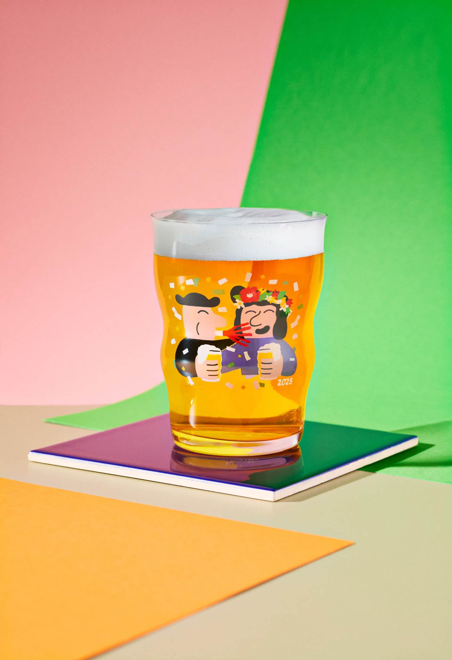 Mikkeller pint ölglas 40 cl, 2025 Holmegaard
