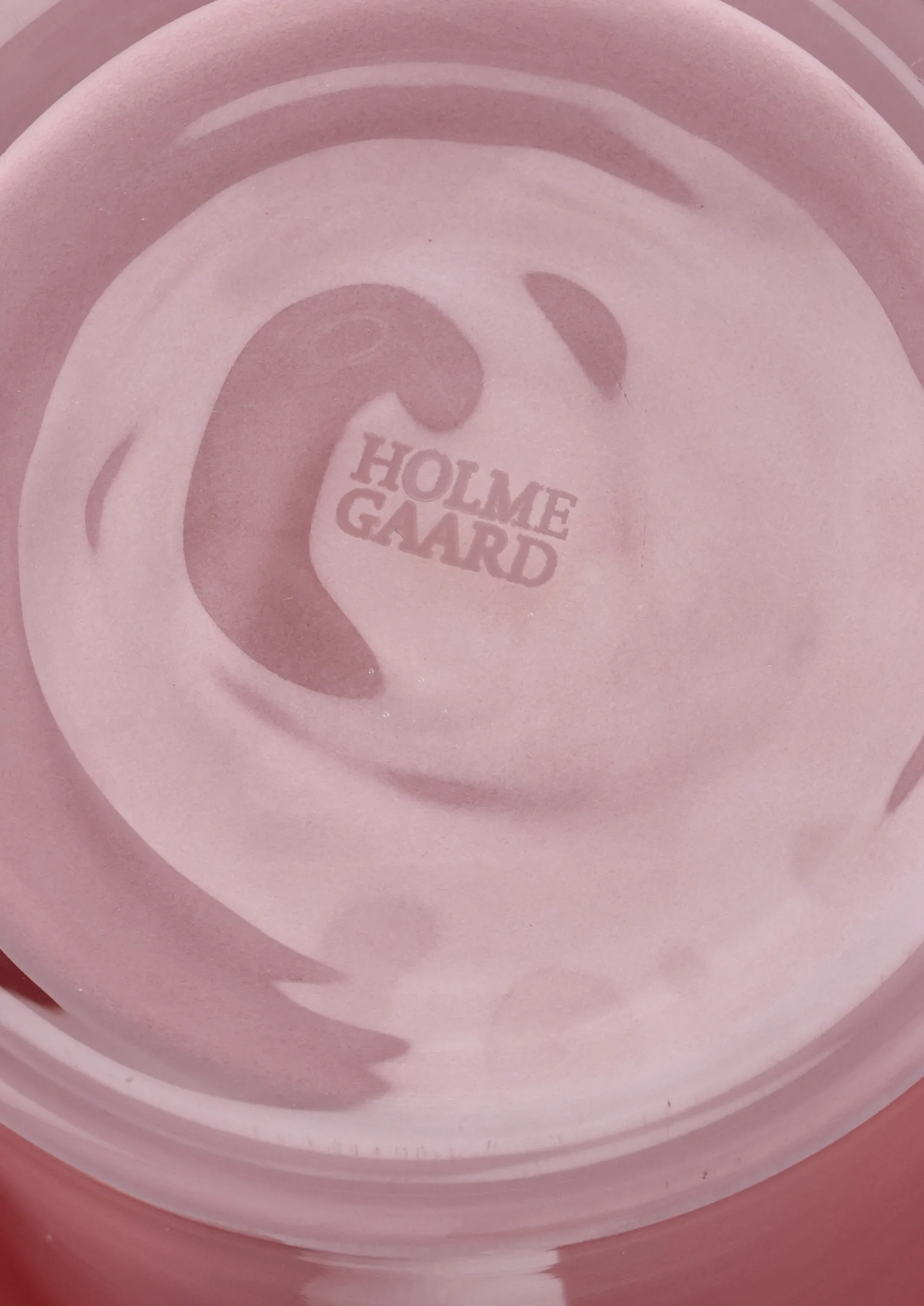 Soma vas, Pink-orange, 16,5 cm Holmegaard