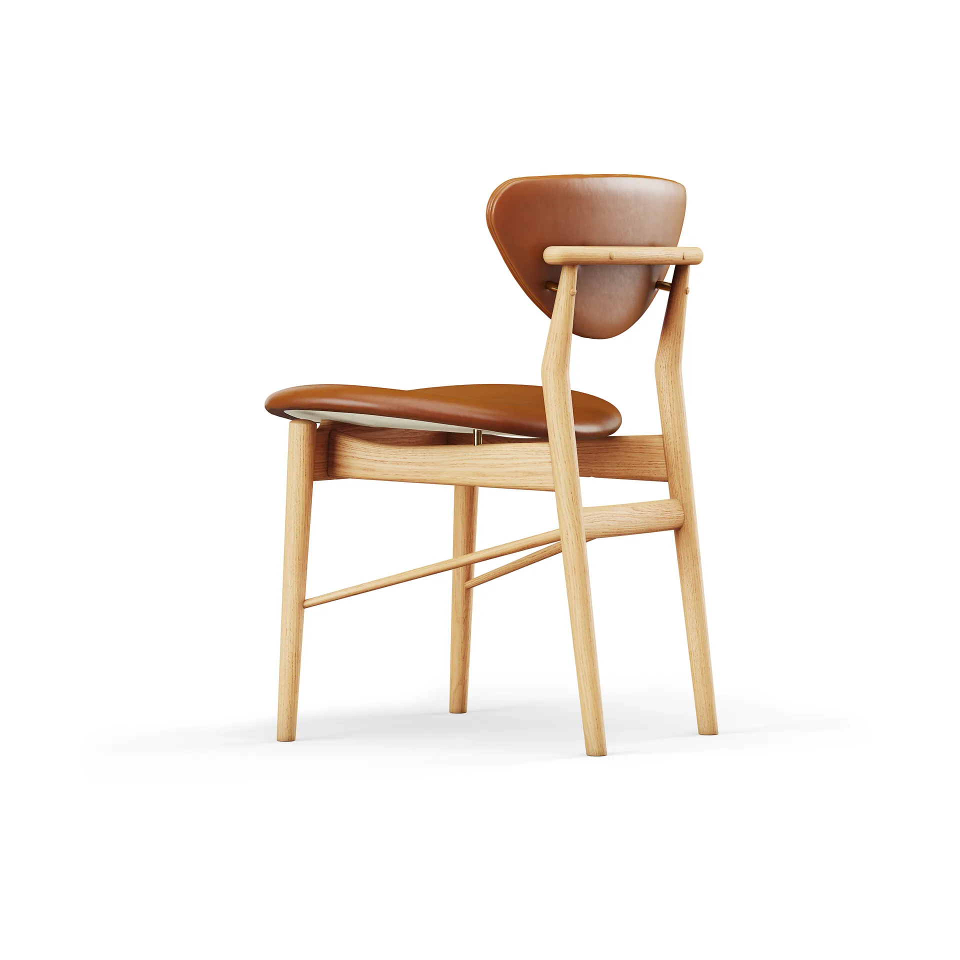 108 Chair stol, Ek-nevada cognac NV2488S House of Finn Juhl