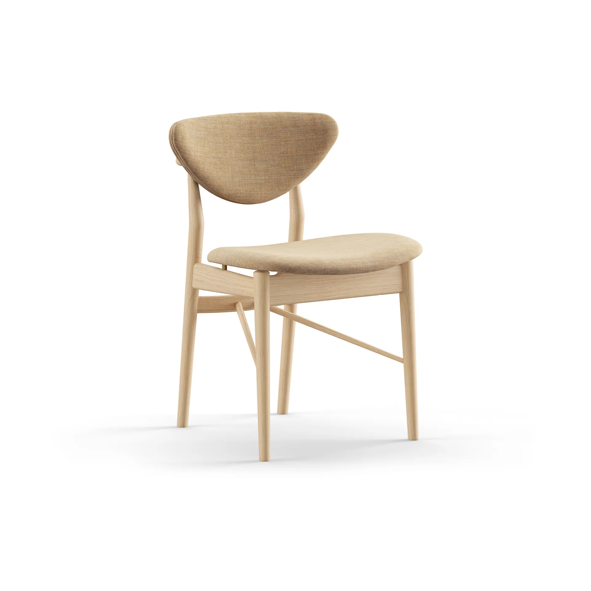 108 Chair stol, Ljus ek-remix 242 House of Finn Juhl