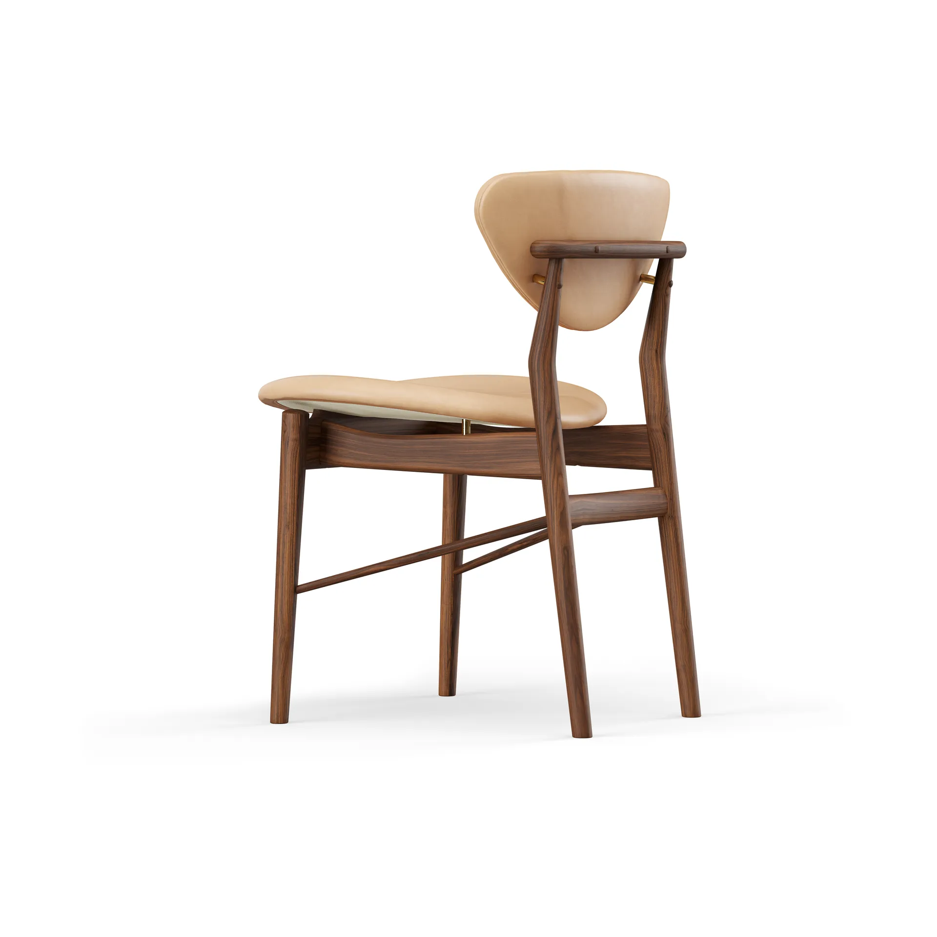 108 Chair stol, Valnöt-vegetal uncolored House of Finn Juhl