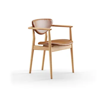 109 Chair fåtölj - Ek-nevada cognac NV2488S - House of Finn Juhl