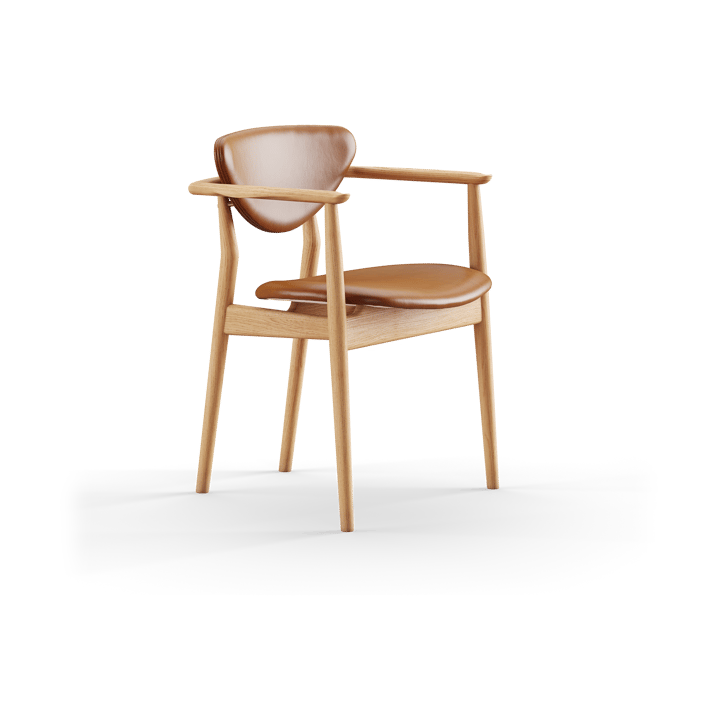 109 Chair fåtölj - Ek-nevada cognac NV2488S - House of Finn Juhl