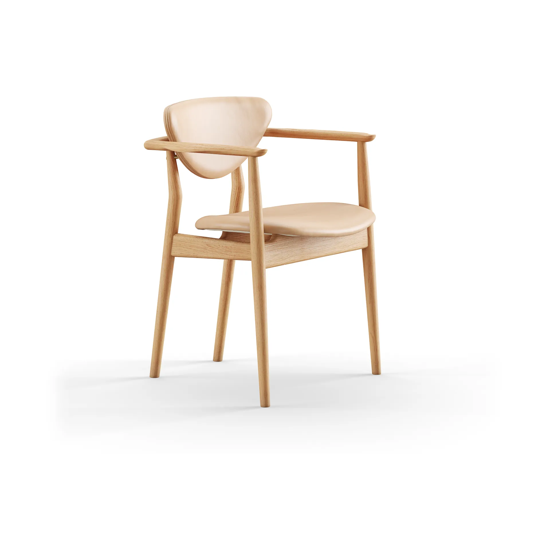 109 Chair fåtölj, Ek-vegetal uncolored House of Finn Juhl