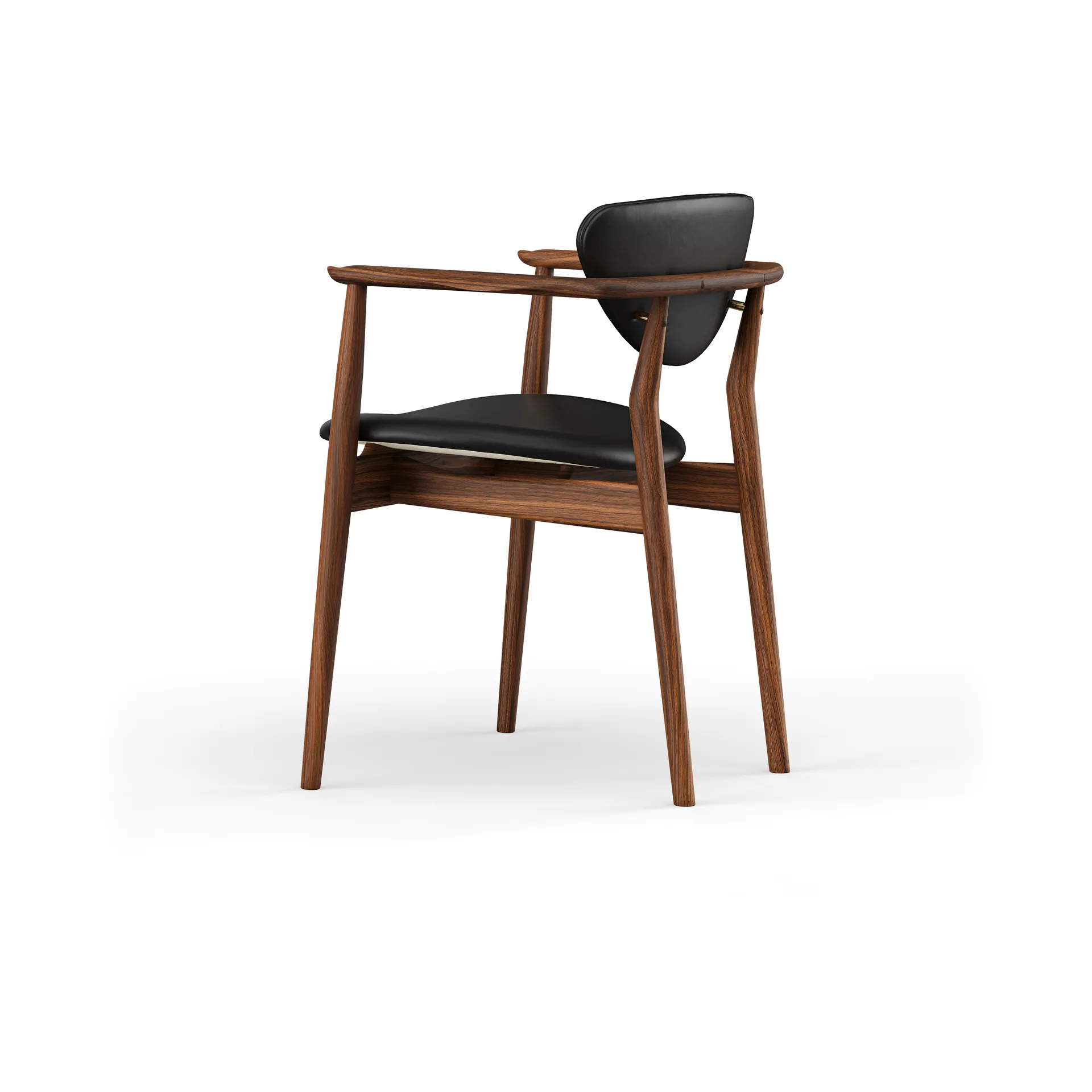 109 Chair fåtölj, valnöt-nevada black NV0500S House of Finn Juhl