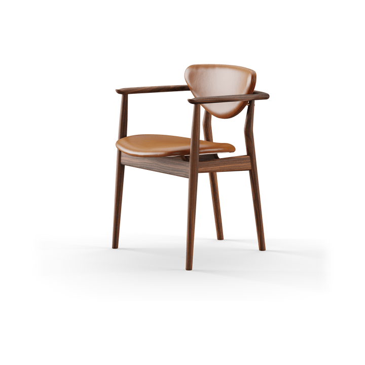 109 Chair fåtölj - valnöt-nevada cognac NV2488S - House of Finn Juhl