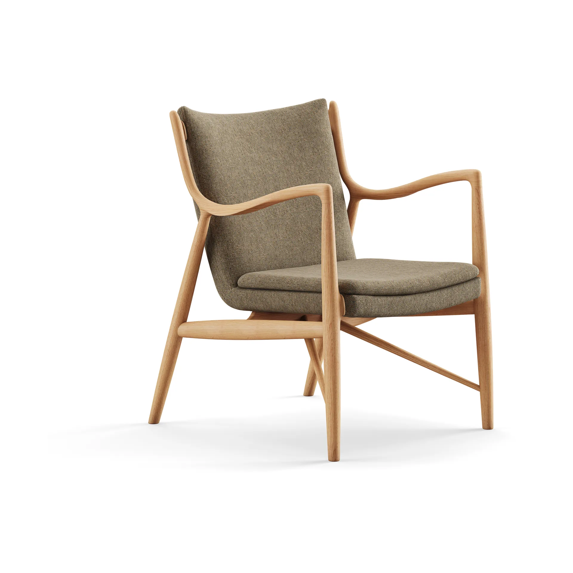 45 Chair fåtölj, Ek-hallingdal 227 House of Finn Juhl