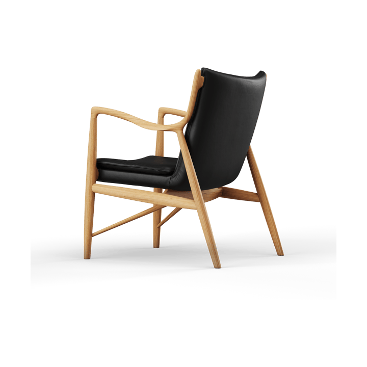 45 Chair fåtölj - Ek-nevada black NV0500S - House of Finn Juhl