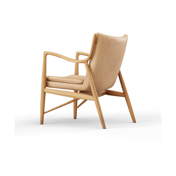 45 Chair fåtölj - Ek-vegetal uncolored - House of Finn Juhl