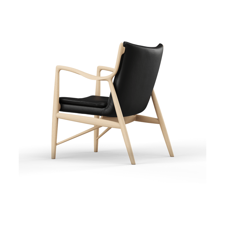 45 Chair fåtölj - Ljus ek-nevada black NV0500S - House of Finn Juhl