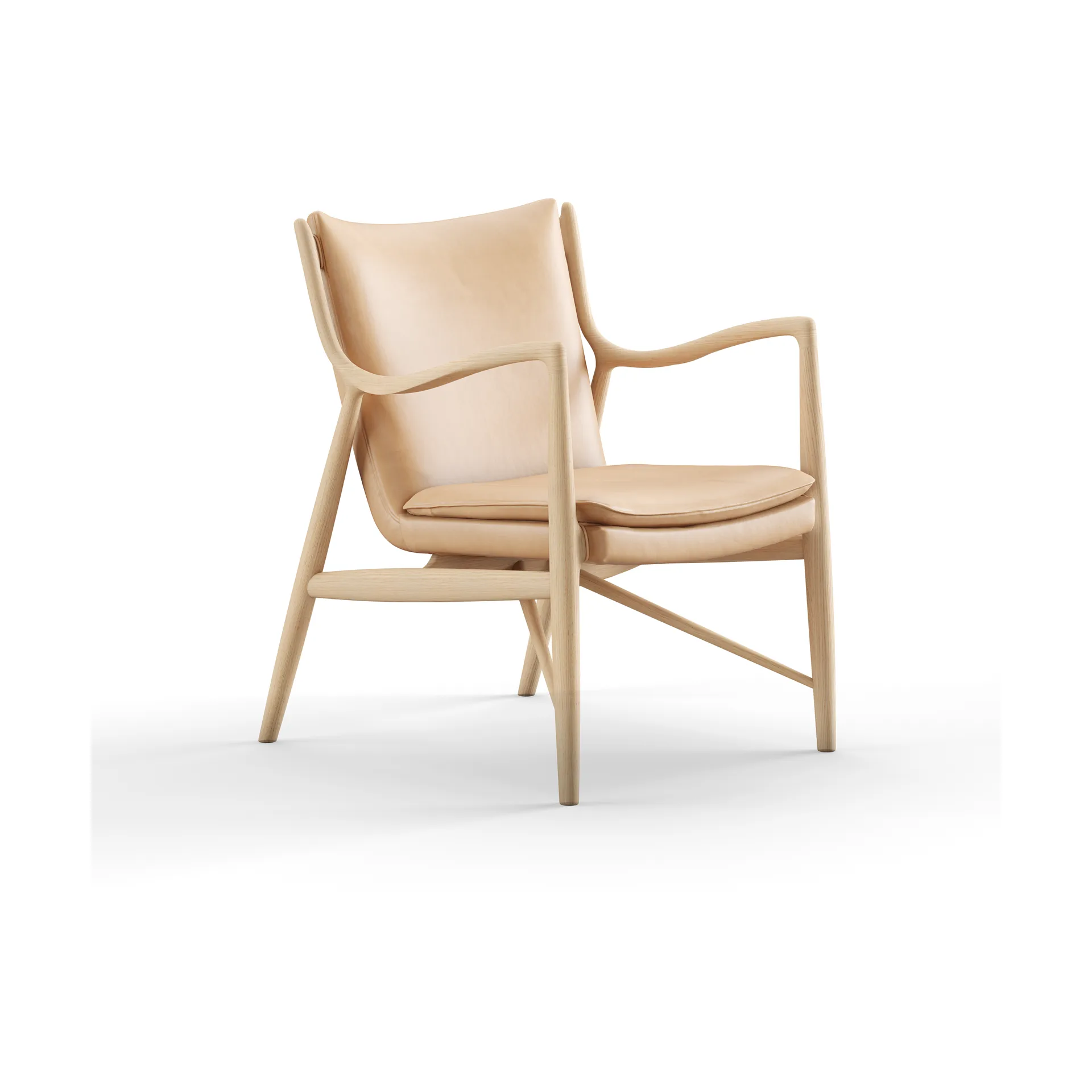 45 Chair fåtölj, Ljus ek-vegetal uncolored House of Finn Juhl