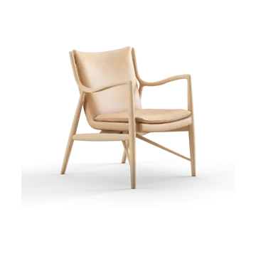 45 Chair fåtölj - Ljus ek-vegetal uncolored - House of Finn Juhl