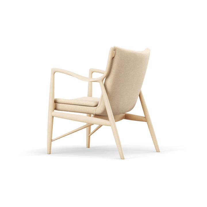 45 Chair fåtölj, Ljus ek-watercolour soft linen House of Finn Juhl