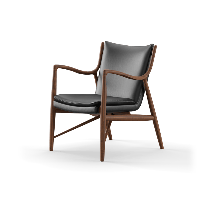 45 Chair fåtölj - Valnöt-nevada black NV0500S - House of Finn Juhl