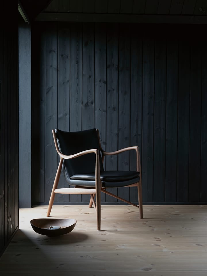 45 Chair fåtölj - Valnöt-nevada black NV0500S - House of Finn Juhl